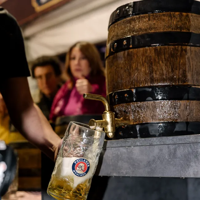 Oktoberfest Torino il giorno dell'inagurazione 2025