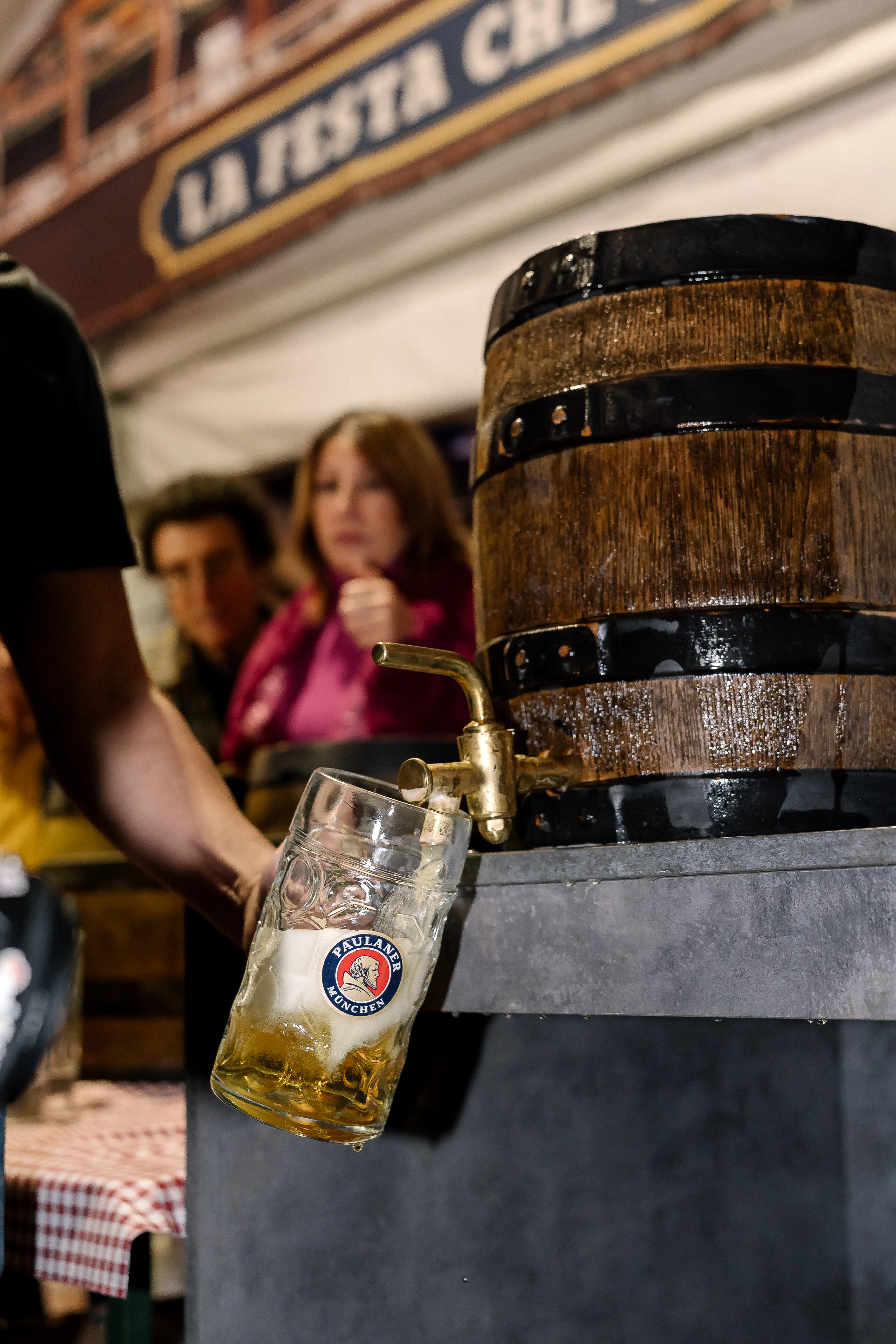 Oktoberfest Torino il giorno dell'inagurazione 2025